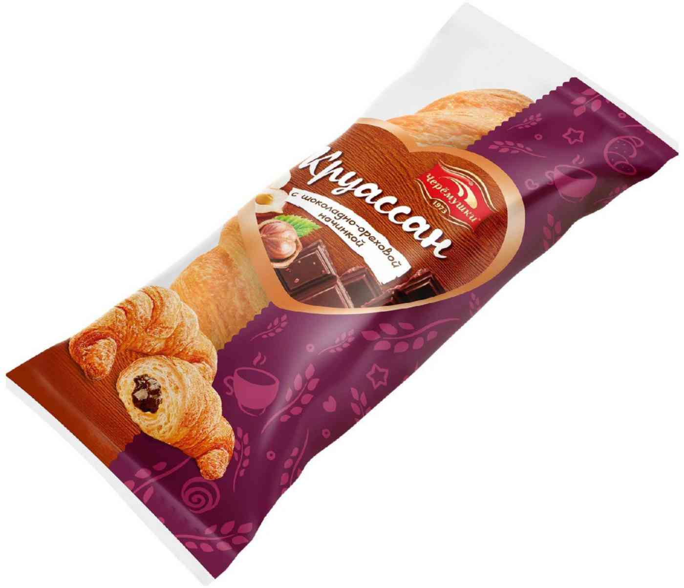 Круассан Черёмушки с шоколадно-ореховой начинкой