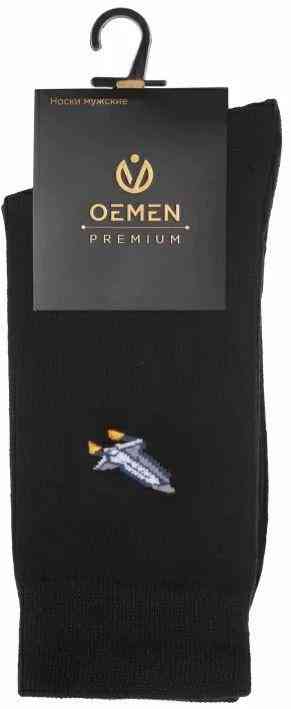 

Носки мужские Ракета, цвет черный