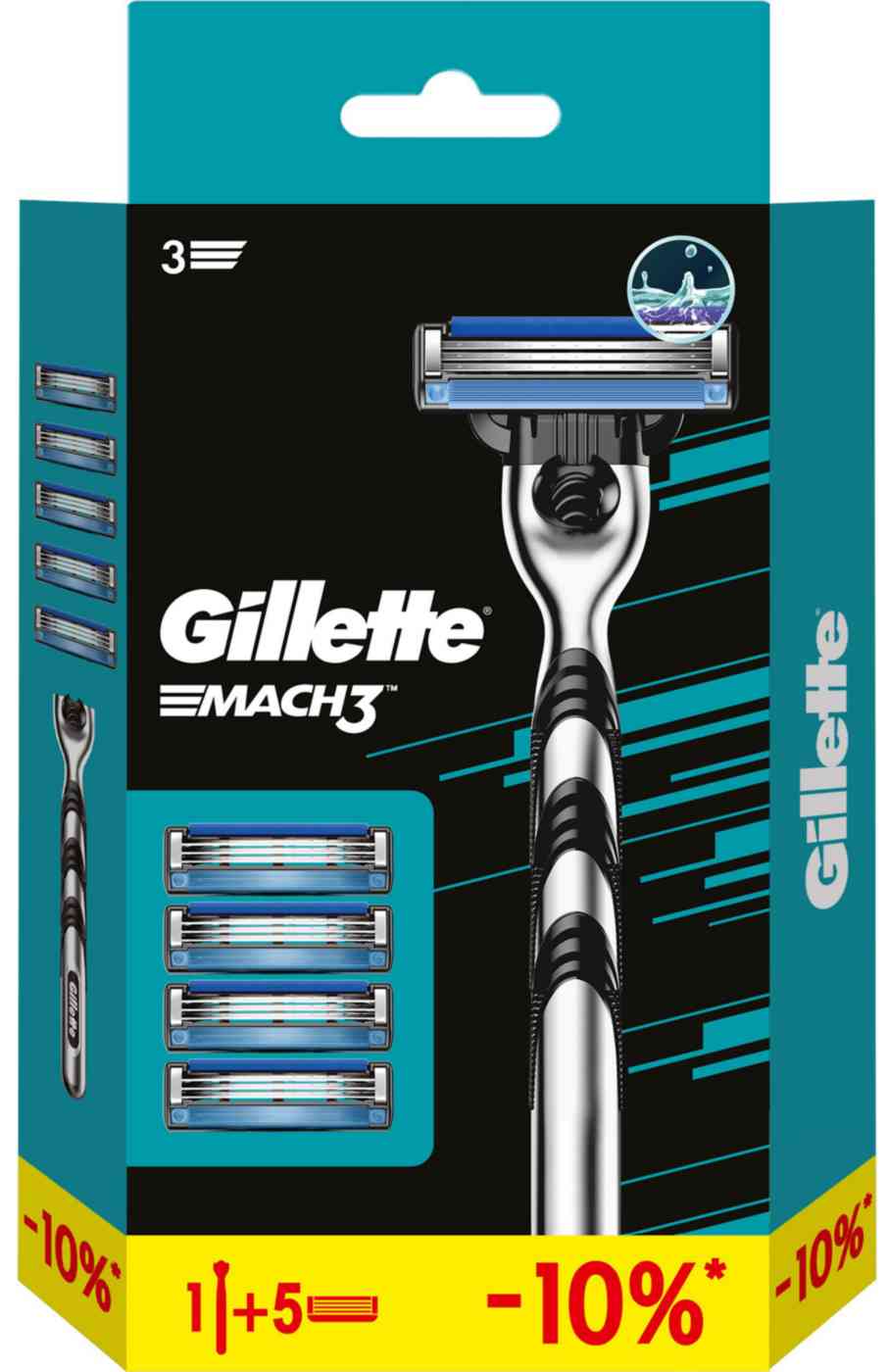 

Бритвенный станок Gillette Mach3