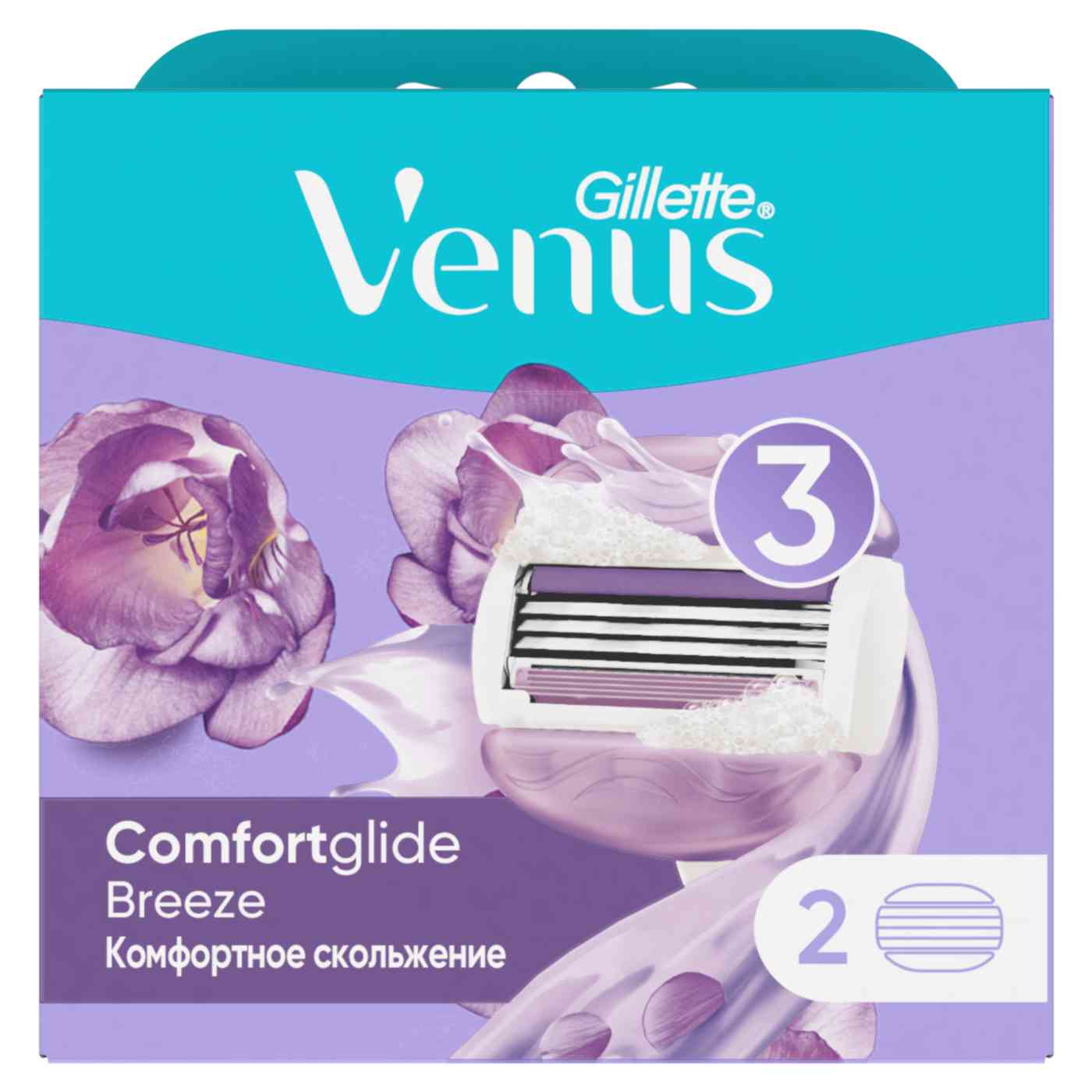 

Сменные кассеты для бритвы Gillette Venus Breeze