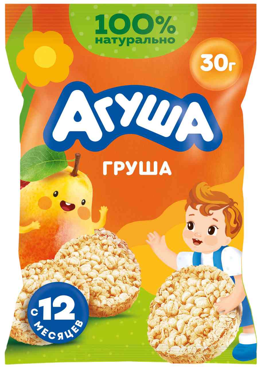 

Мини-хлебцы рисовые Агуша