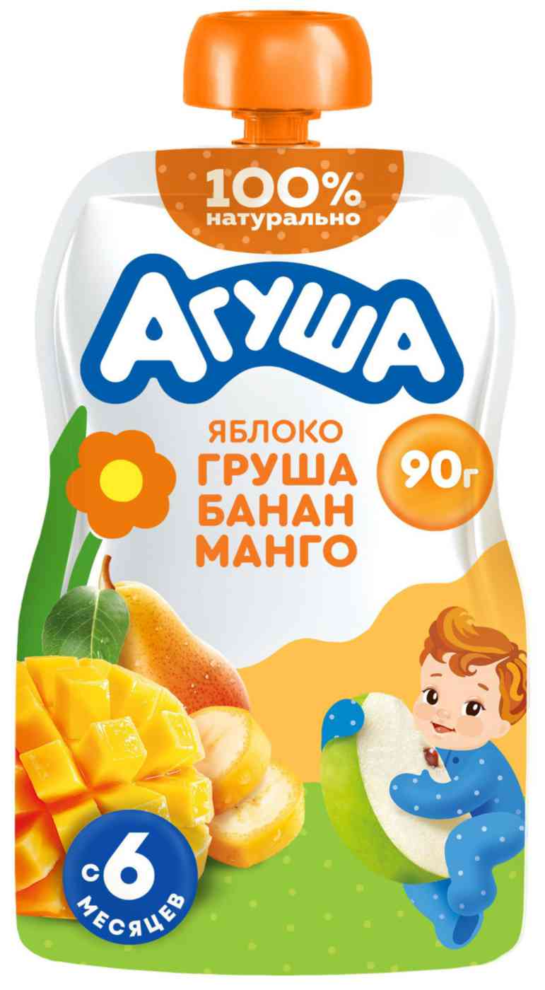 

Пюре фруктовое Агуша
