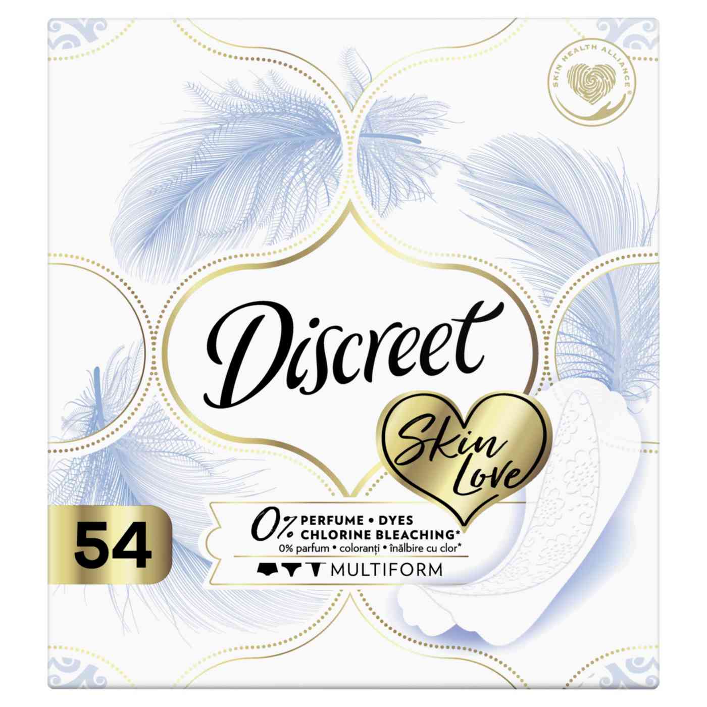 

Прокладки ежедневные Discreet Skin Love Multiform