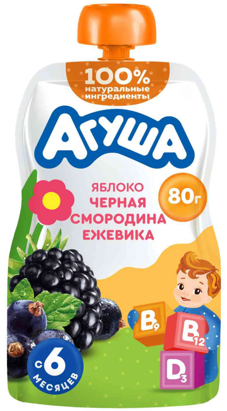 

Пюре Агуша