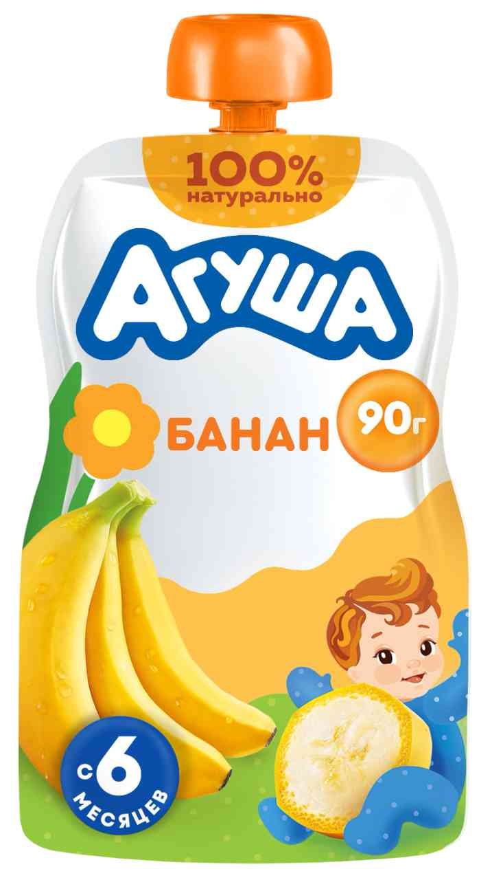 

Фруктовое пюре Агуша