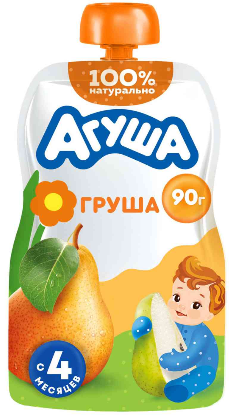 

Фруктовое пюре Агуша