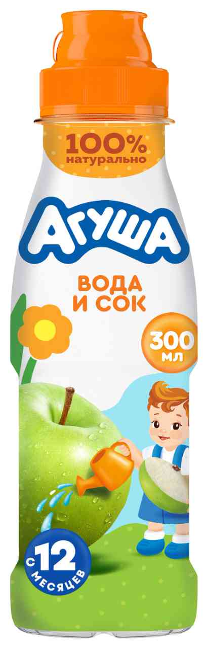 

Вода и сок детский Агуша