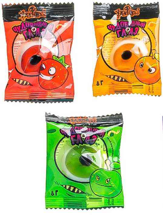 Мармелад жевательный Fun Candy Чудовищный глаз