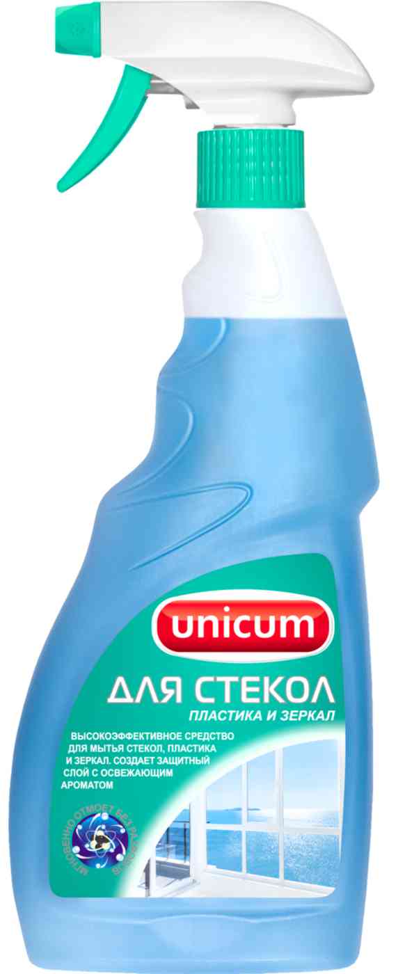 

Средство для стёкол и зеркал чистящее Unicum