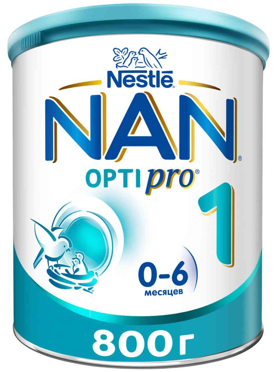 Сухая молочная смесь NAN OptiPro 1 с рождения