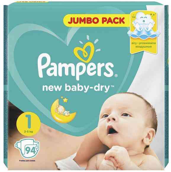 

Подгузники для новорожденных Pampers