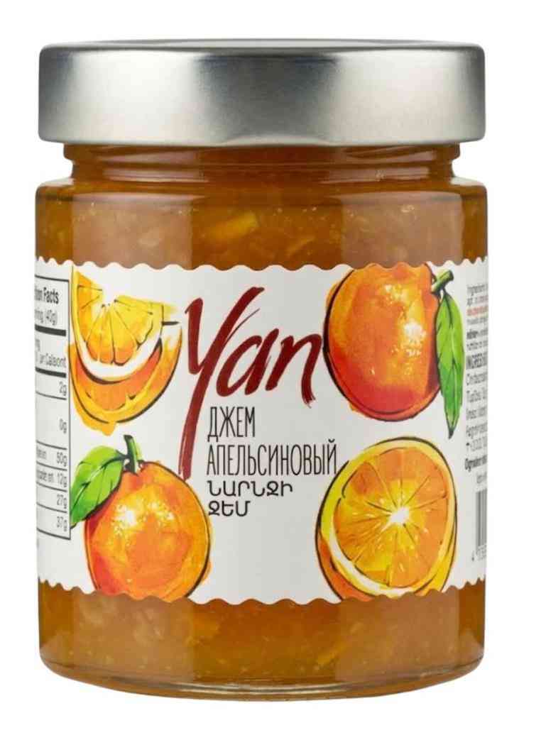 

Апельсиновый джем Yan