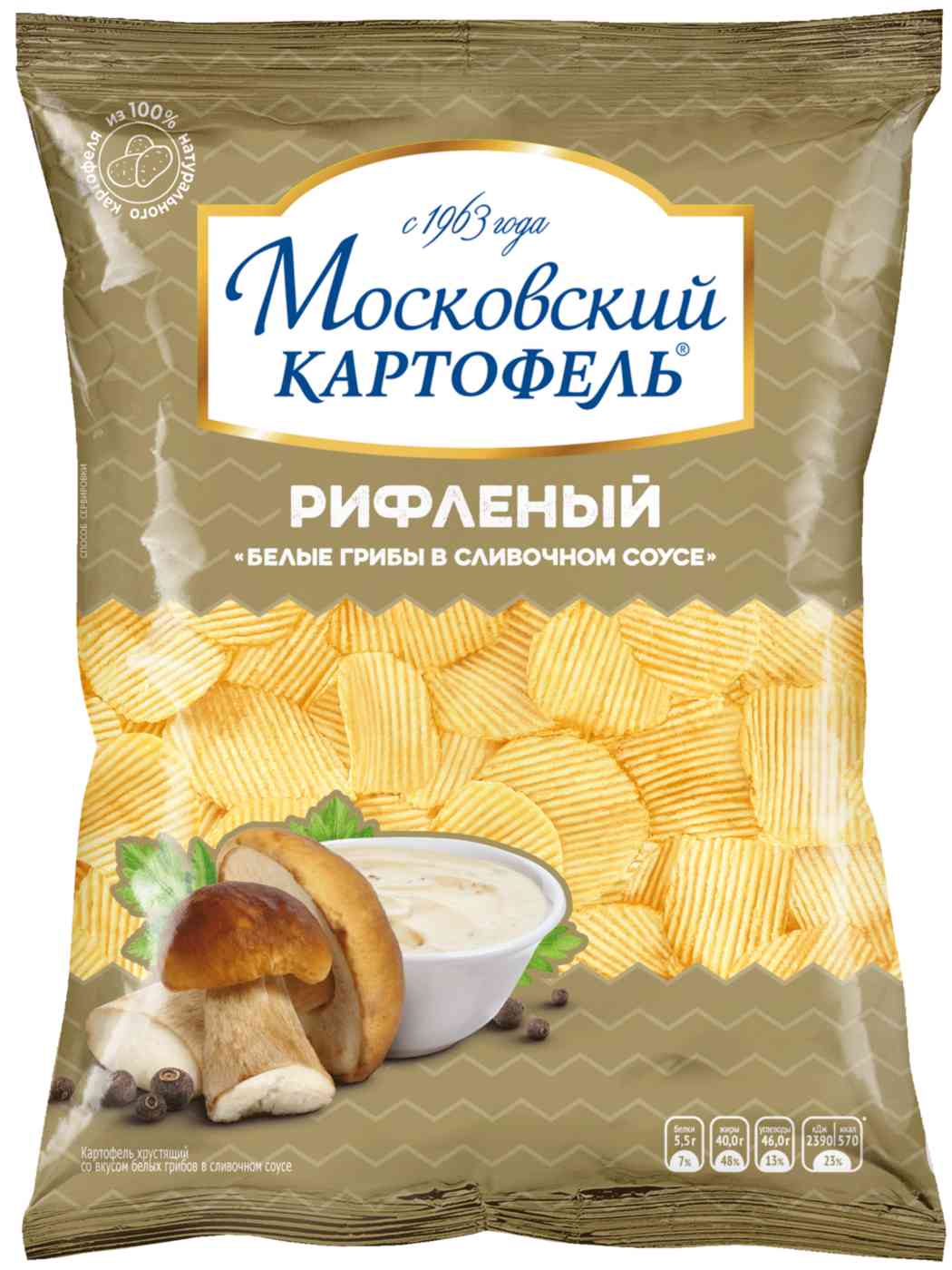 Чипсы картофельные Московский картофель