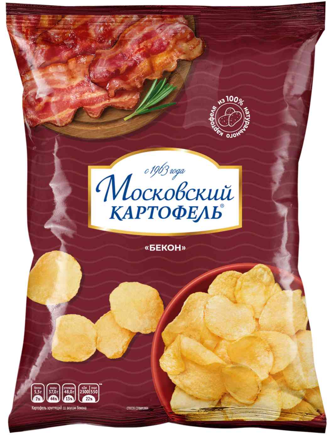 Чипсы картофельные Московский картофель