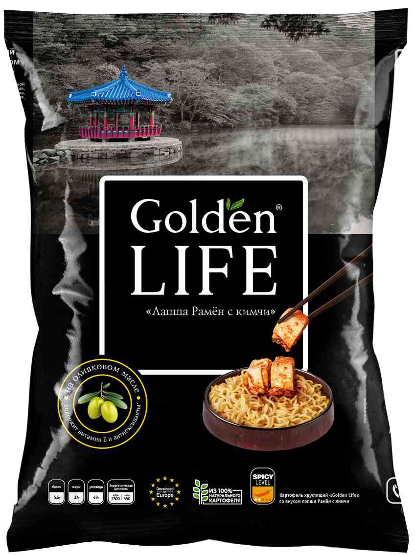 Чипсы картофельные Golden Life