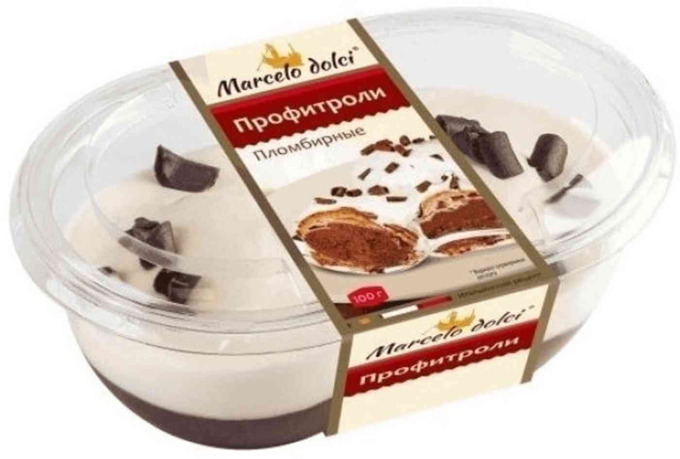 Пирожные Профитроли Marcelo Dolci