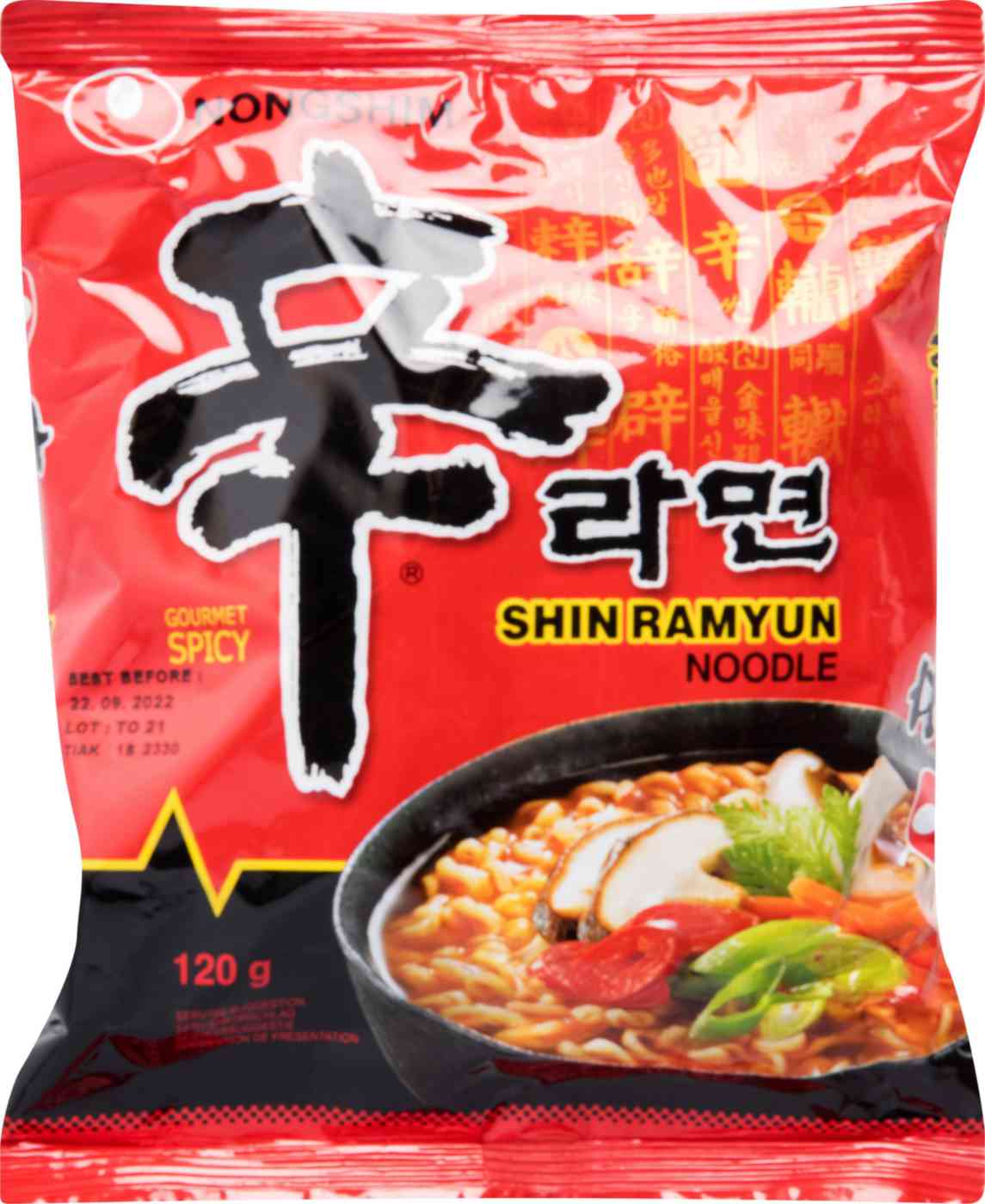 Лапша быстрого приготовления Nongshim 137₽