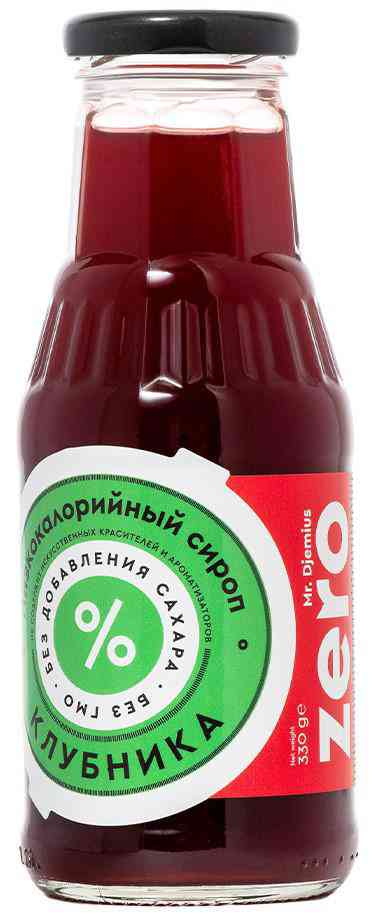 

Сироп низкокалорийный Mr. Djemius Zero