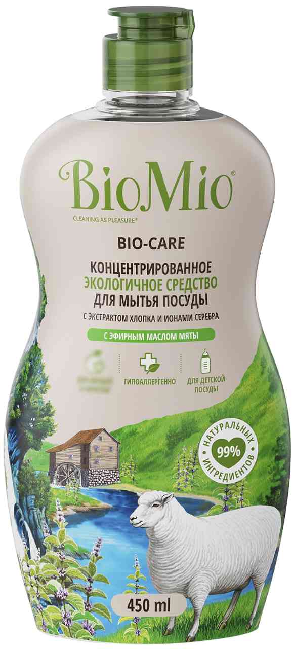 

Средство-концентрат для мытья посуды экологичное BioMio