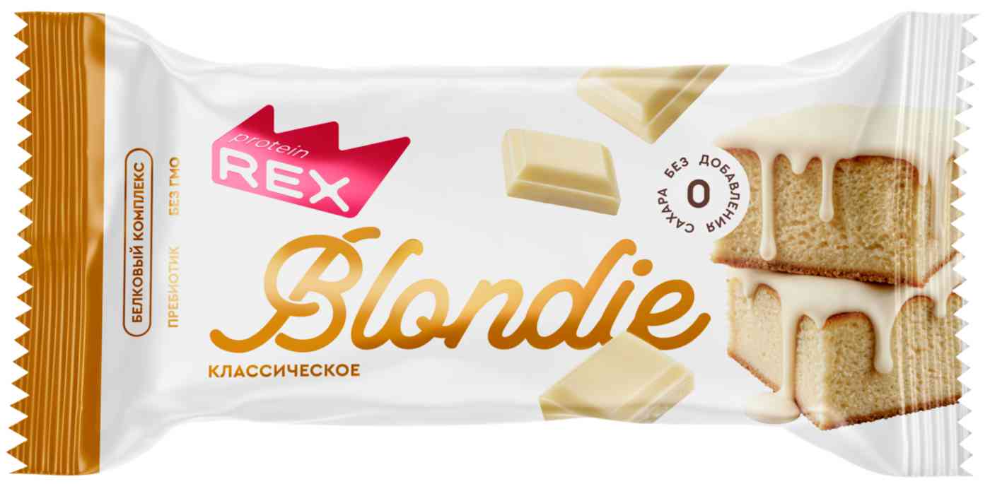 Пирожное протеиновое ProteinRex Blondie классическое 114₽