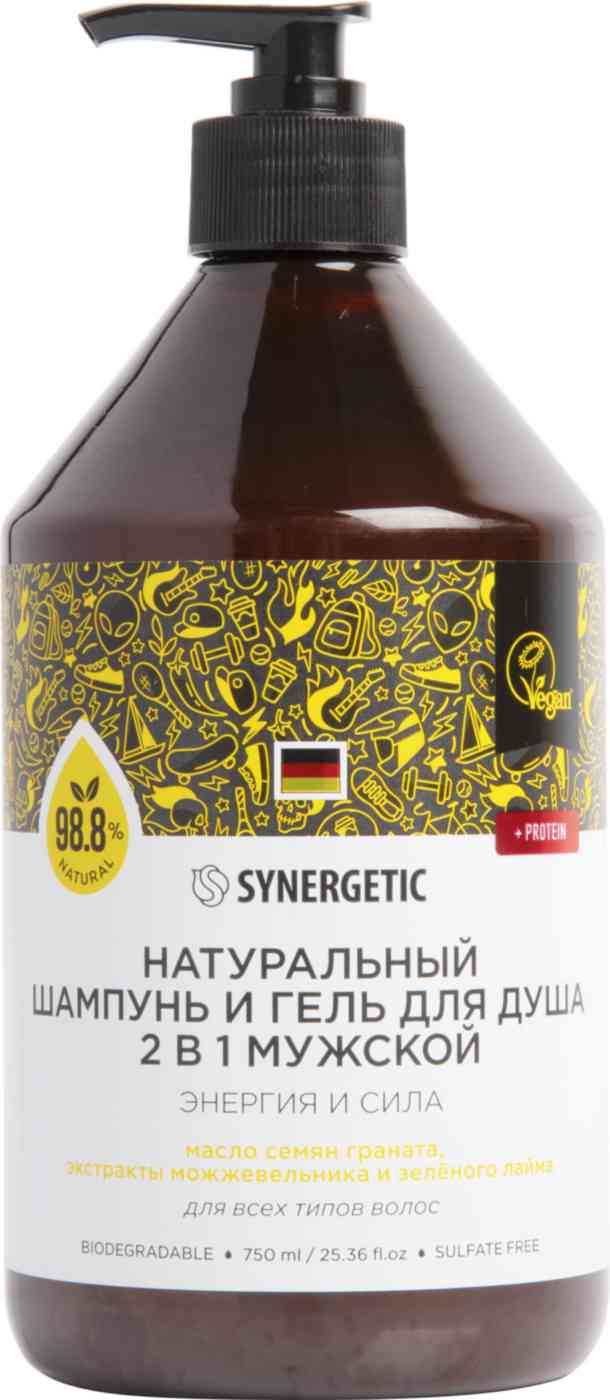 Шампунь мужской Synergetic