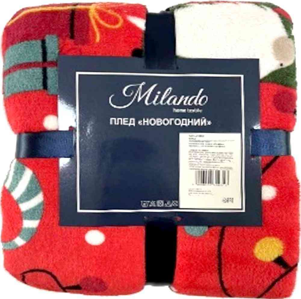 

Плед флисовый Milando