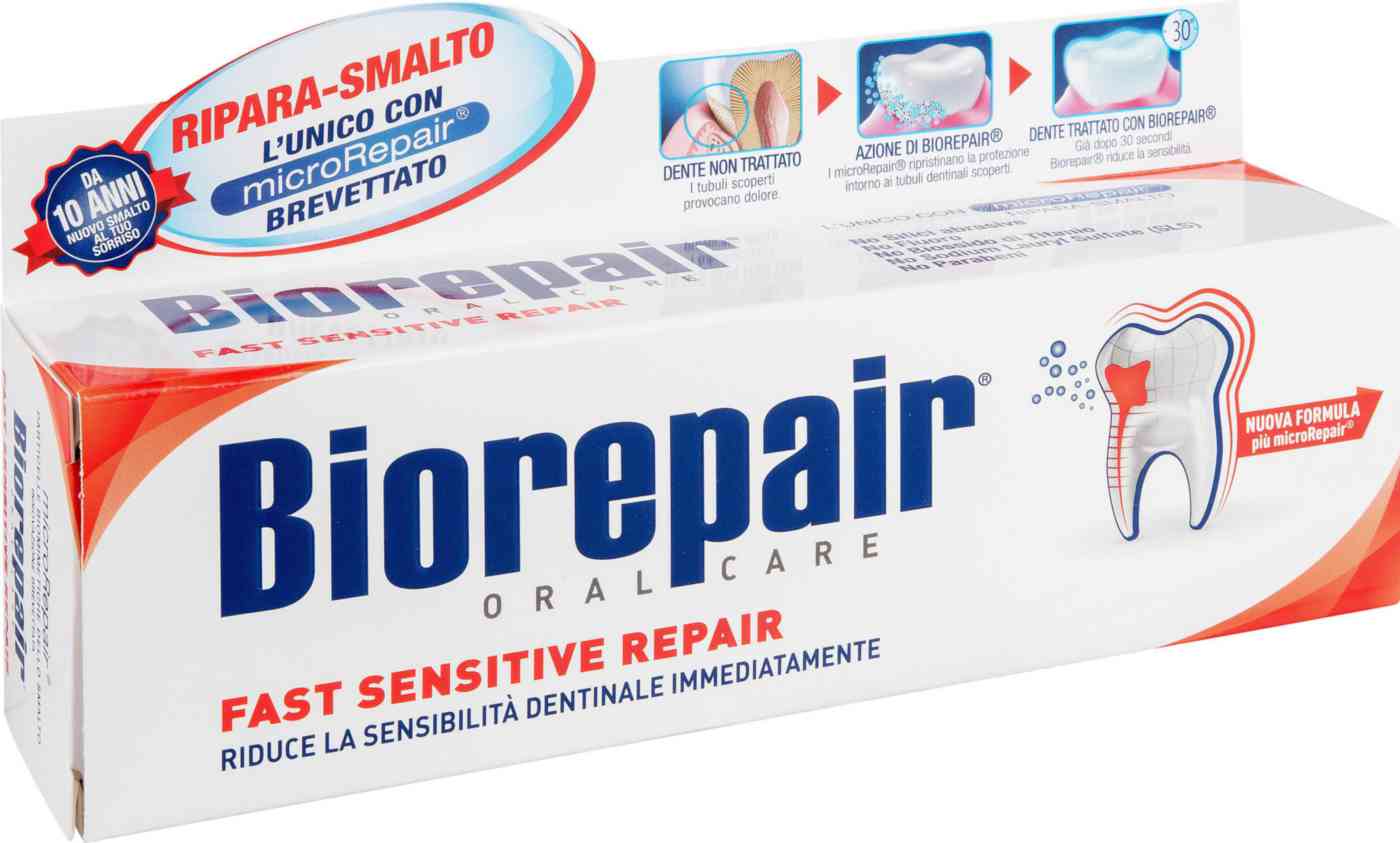 Зубная паста восстанавливающая эмаль Biorepair