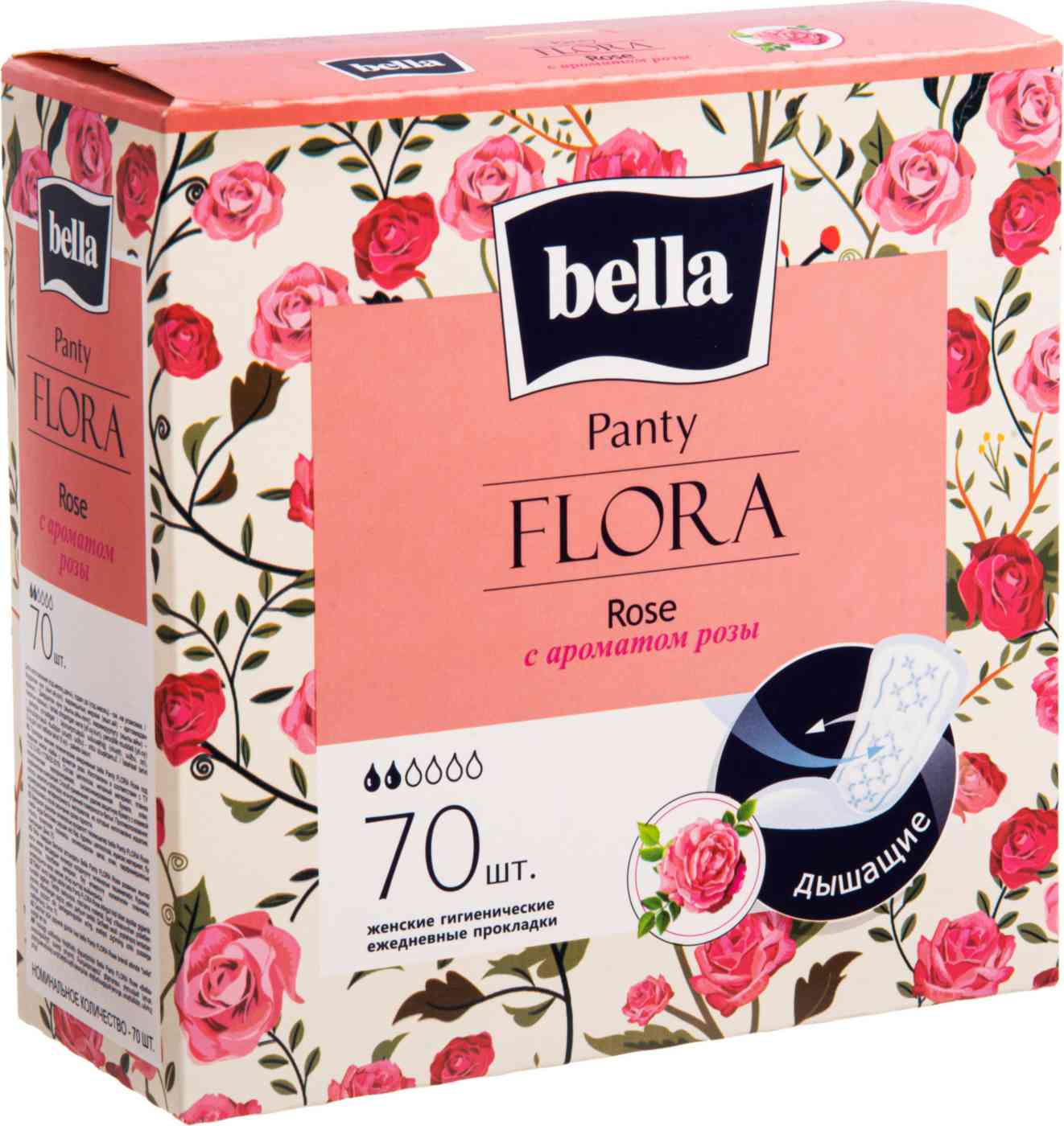 

Прокладки ежедневные Bella Flora Rose