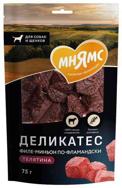 

Лакомство для собак Мнямс