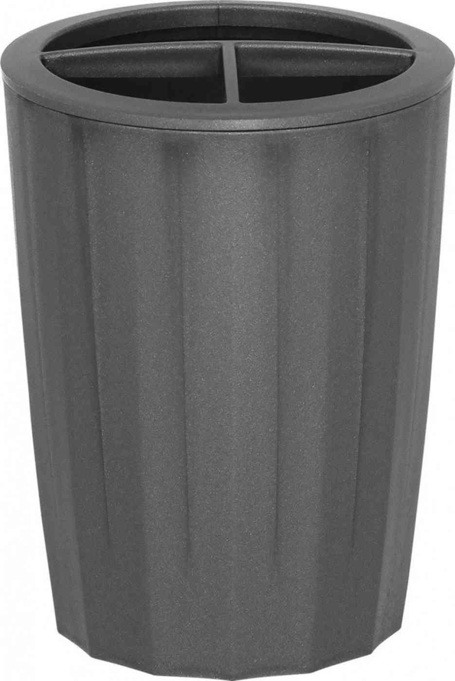 

Стакан для зубных щеток Keeplex Rock'n'Roll антрацит