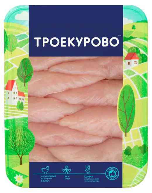 

Филе цыпленка-бройлера охлажденное Троекурово