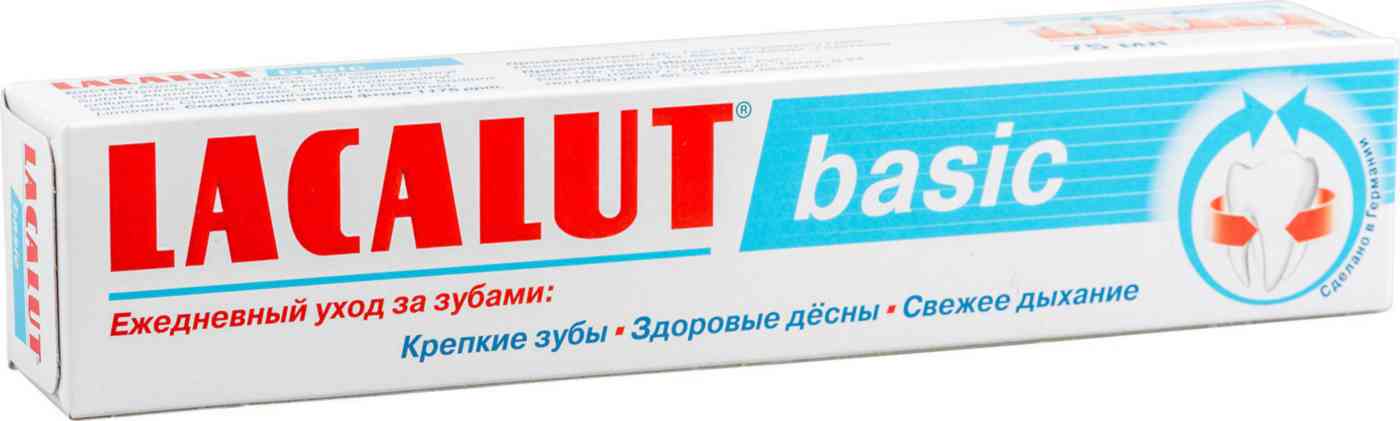 Зубная паста  Lacalut