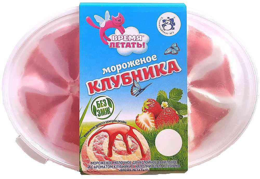 Мороженое молочное Время летать 393₽