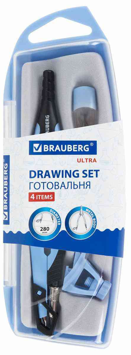 

Циркуль с грифелем Brauberg