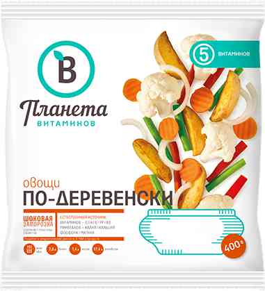 Овощи по-деревенски Планета Витаминов