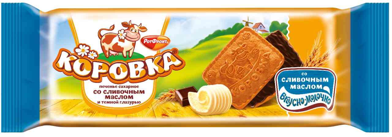 

Печенье сахарное Коровка