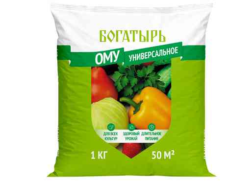 

Удобрение органо-минеральное универсальное Богатырь