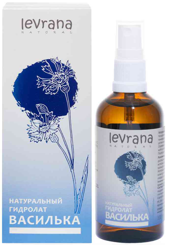 

Натуральный гидролат Василька Levrana
