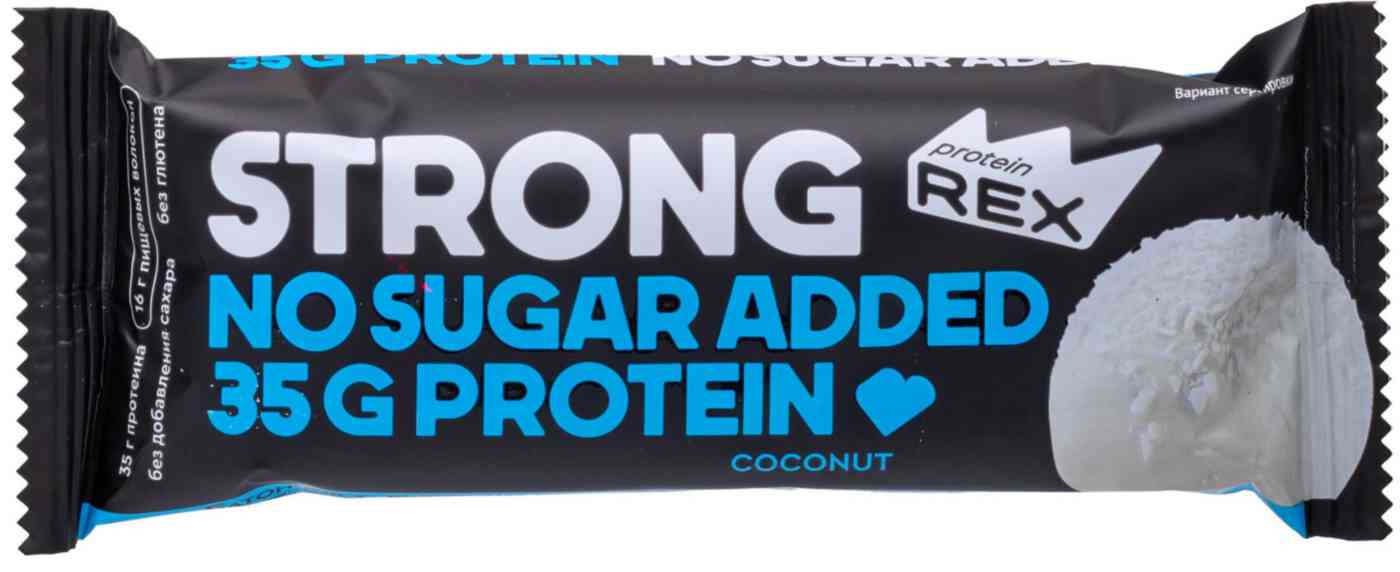 

Батончик протеиновый ProteinRex Strong кокос