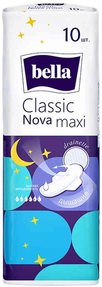 Прокладки гигиенические Bella Classic Nova Maxi