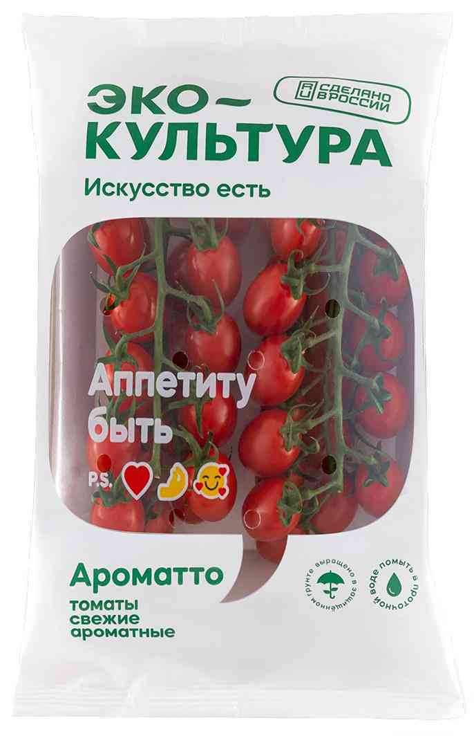 Томаты черри сливовидные красные ЭкоКультура