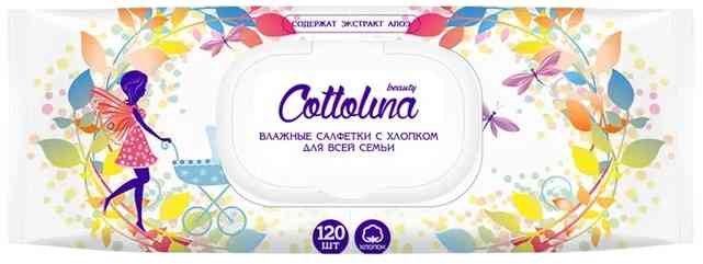

Влажные салфетки Cottolina