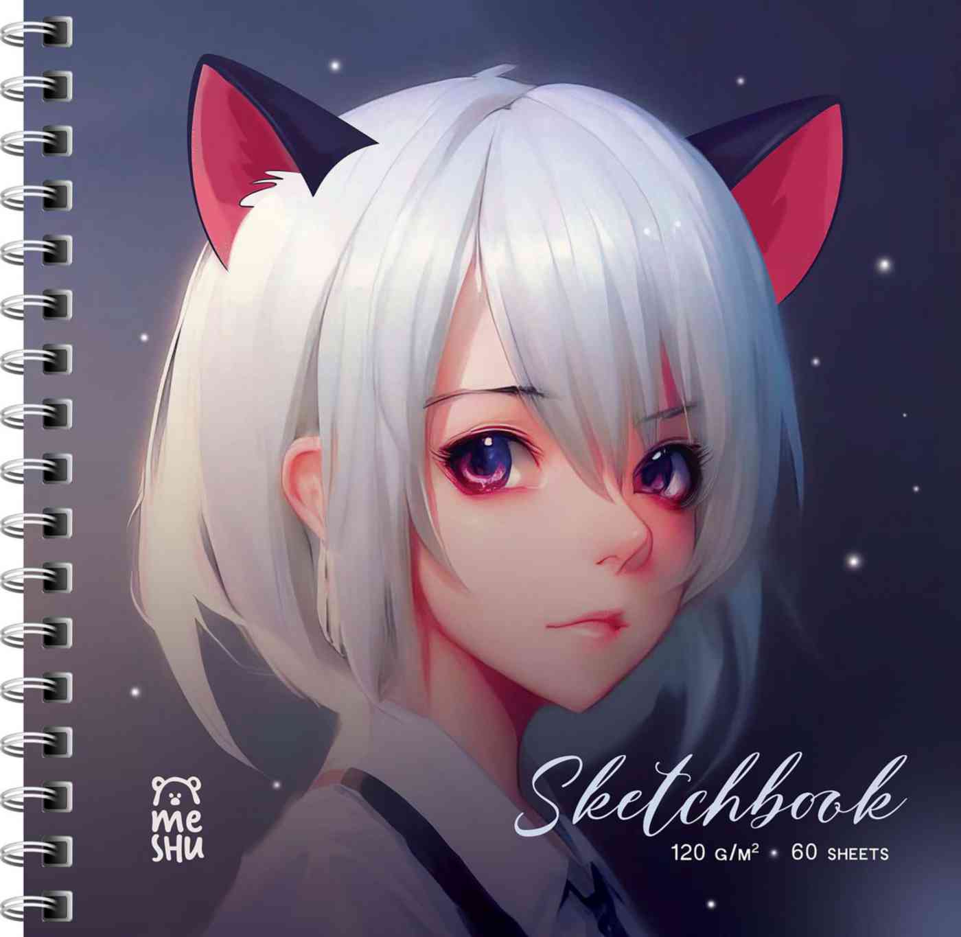 

Скетчбук на спирали MeShu