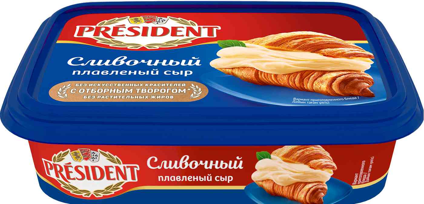 Сыр плавленый President