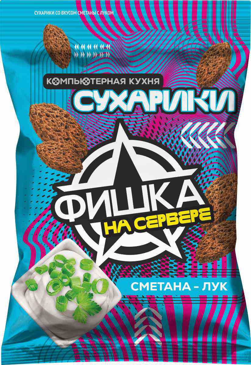 Сухарики ржаные Фишка 45₽