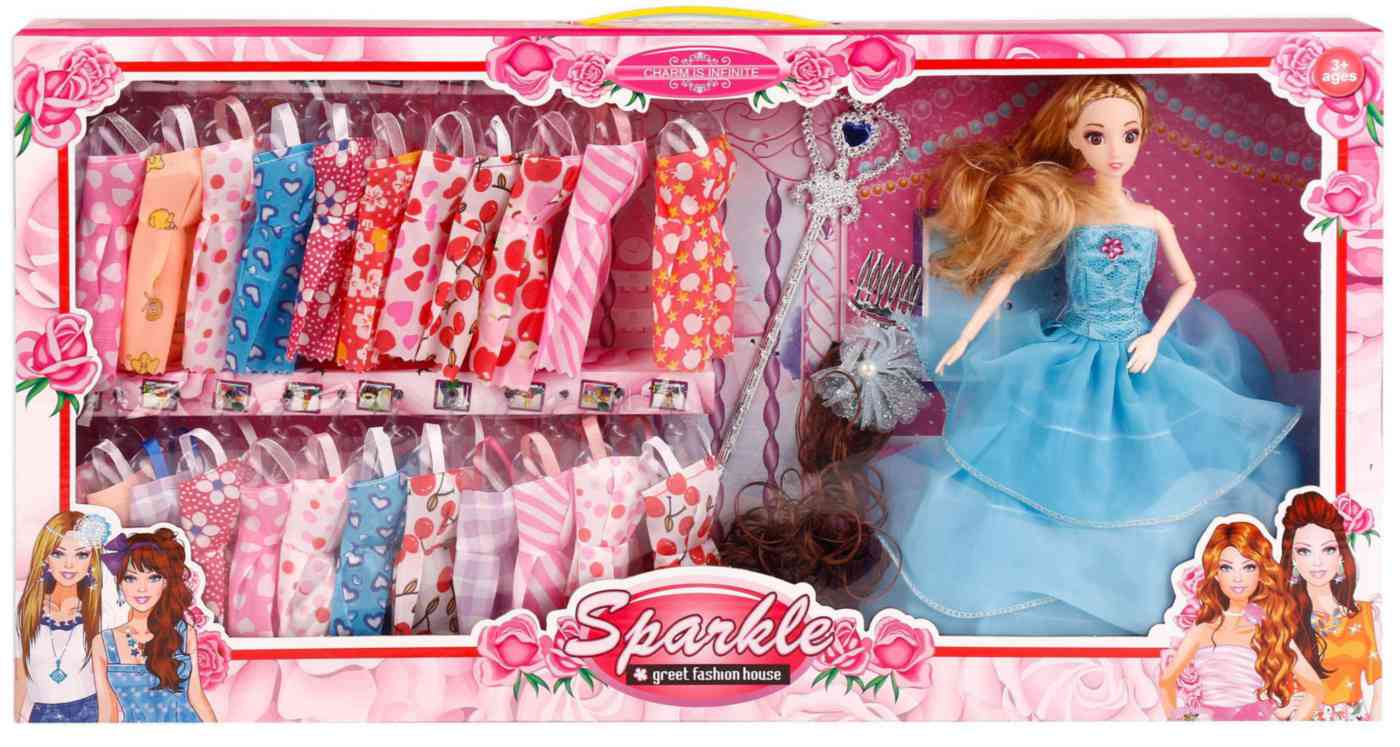 

Кукла с 24 нарядами