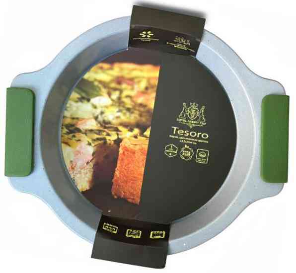 

Форма для духовки круглая Royal Rabbit Cup с ручками стальная