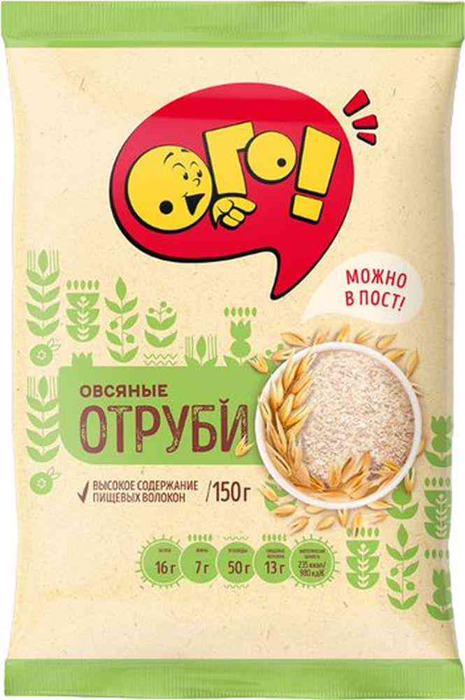 Отруби овсяные Ого 55₽