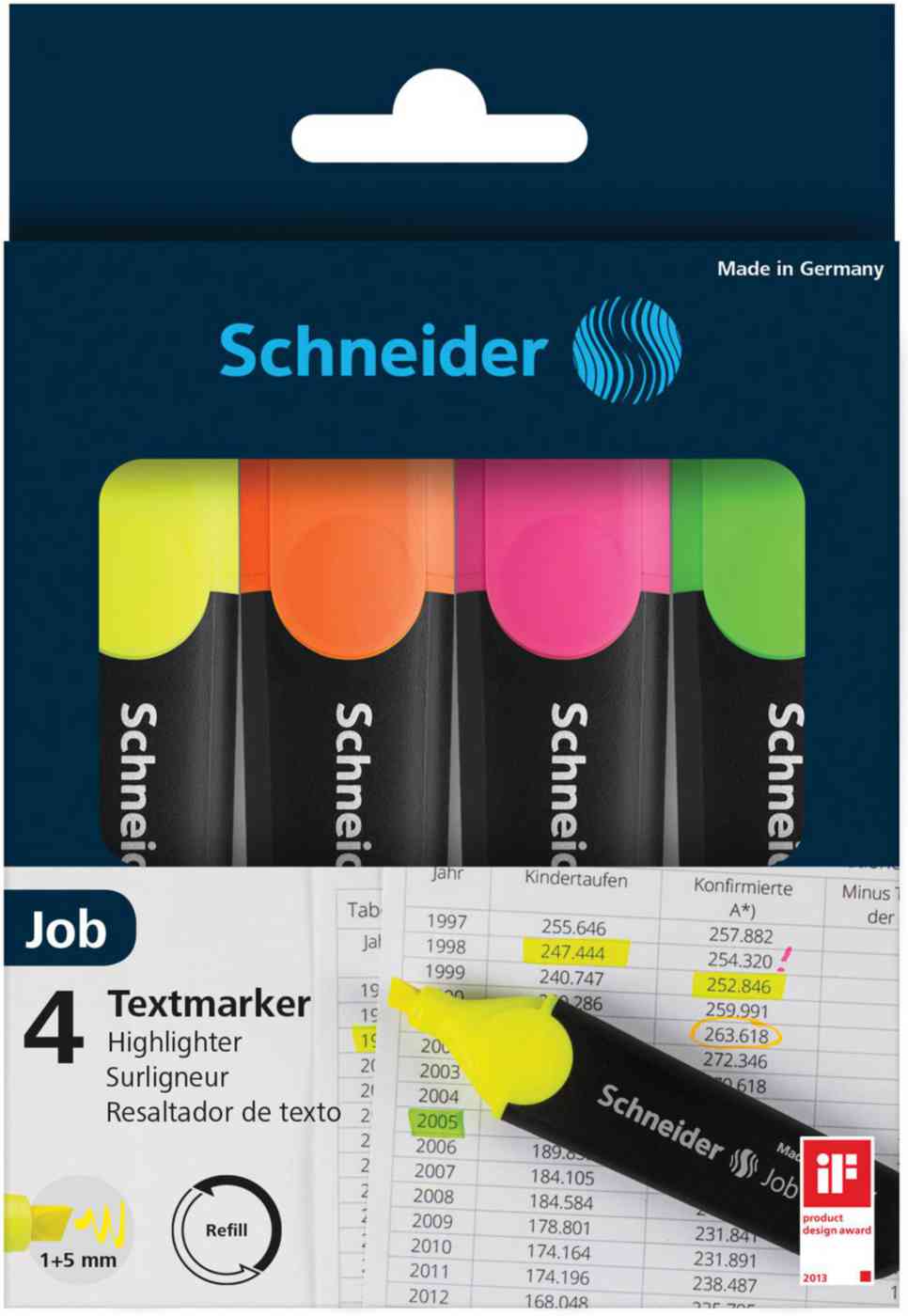 

Набор текстовыделителей Schneider