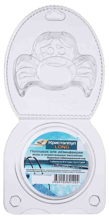 

Поплавок-дезинфектор Кристалпул
